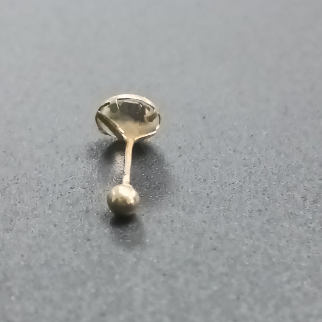 ARETES PAR ORO 14 K 0,50 GRMS (SEMINUEVO)