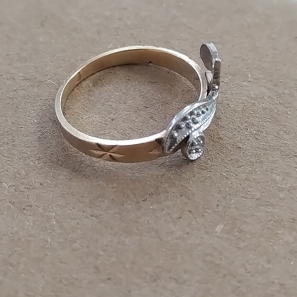 ANILLITO ORO,RODIADO 14 K 2,20 GRMS (SEMINUEVO)