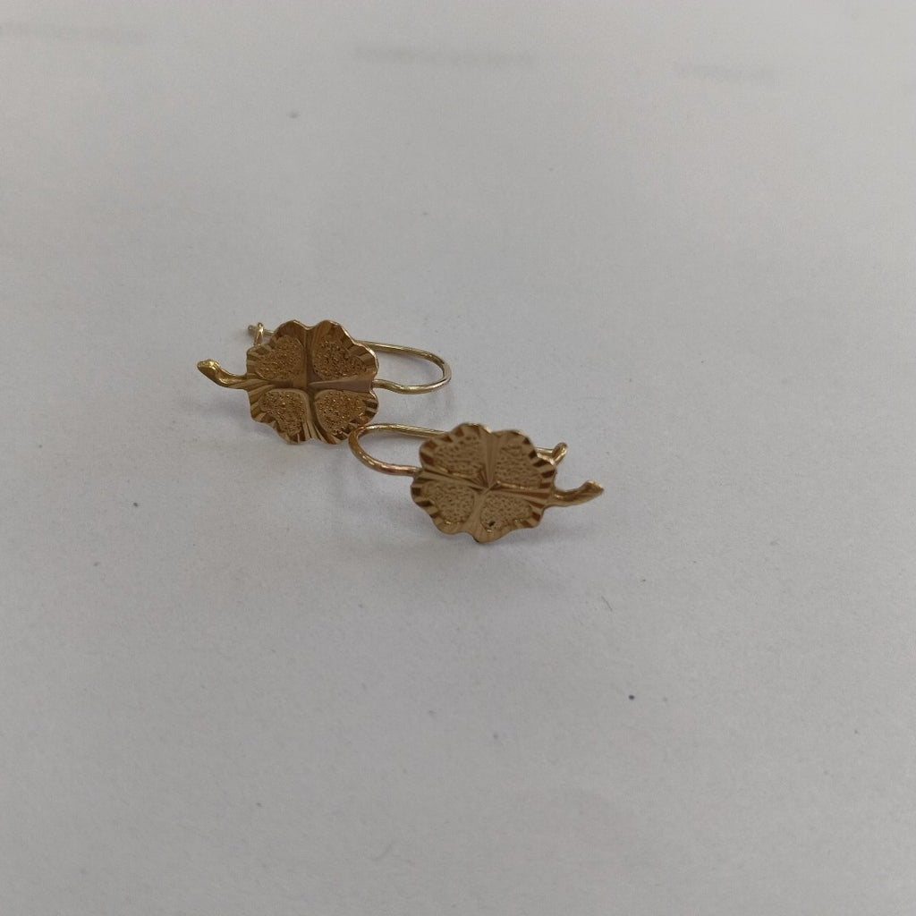 ARETES PAR ORO 10 K 0.8 GRMS (SEMINUEVO)