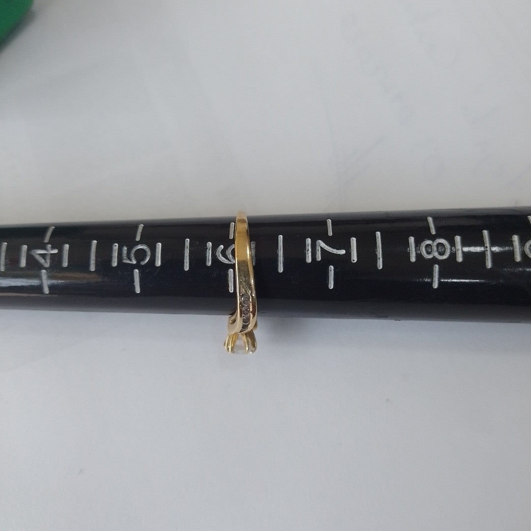 SOLITARIO ORO 14 K 2 GRMS (SEMINUEVO)
