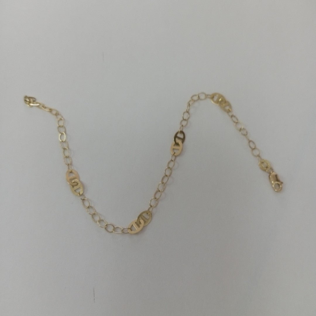 PULSERA ESPECIAL 14K 21 CM 1.9 GR (NUEVO)
