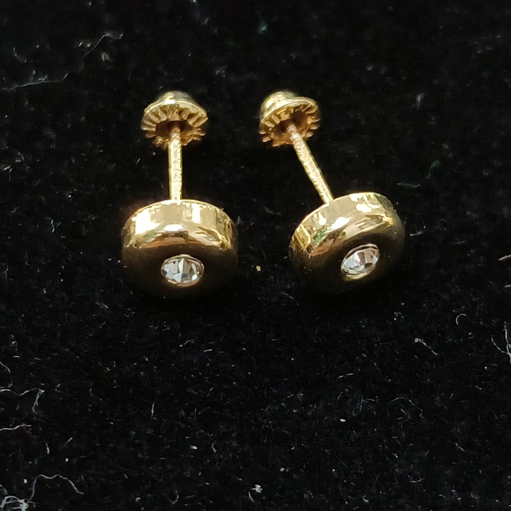 BROQUELES BROQUEL C CIRCONIA 14K 0.27 GR (NUEVO)
