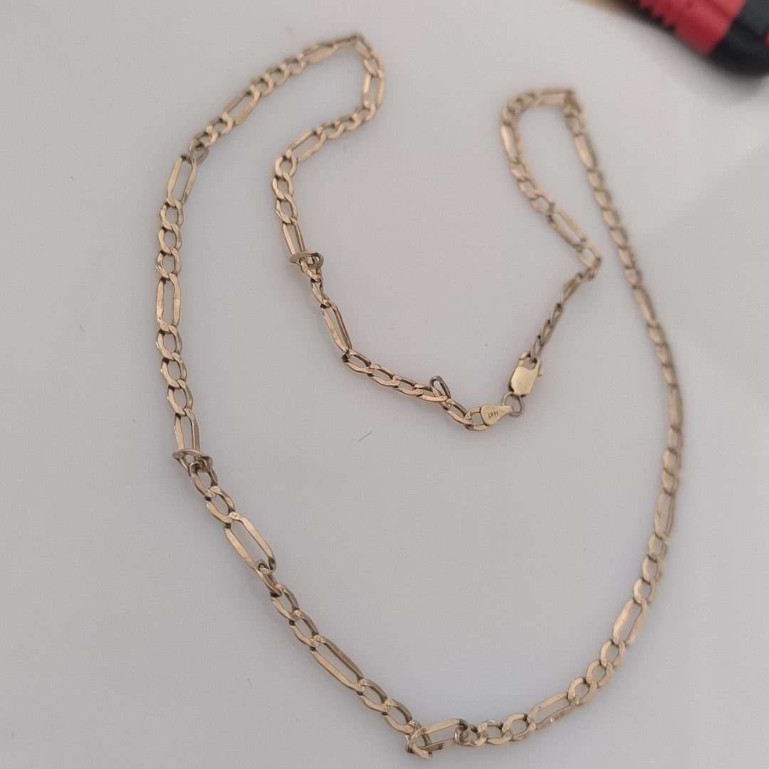 CADENA ORO 14 K 6,20 GRMS (SEMINUEVO)