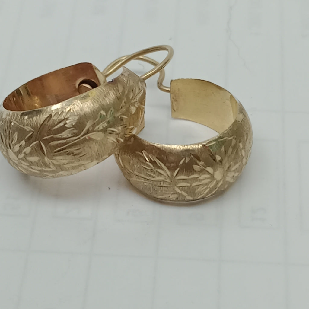 ARRACADAS PAR ORO 10 K 2,50 GRMS (SEMINUEVO)