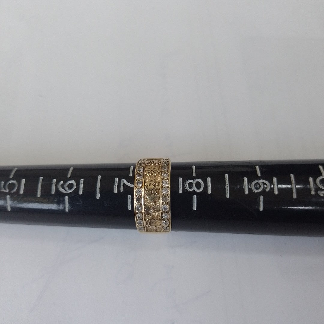ARGOLLA DE LA SUERTE ORO 14 K 3.1 GRMS (SEMINUEVO)