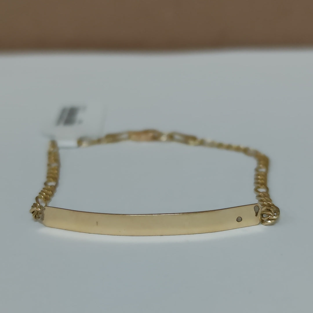 PULSERA ESCLAVA 3X1 10K 18 CM 2.5 GR (NUEVO)