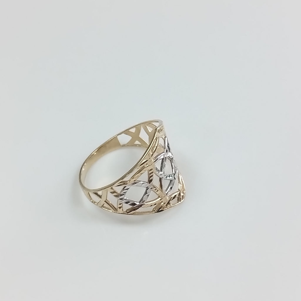 ANILLOS CON ESTRELLA CELTA 14K TALLA 9 2.2 GR (NUEVO)