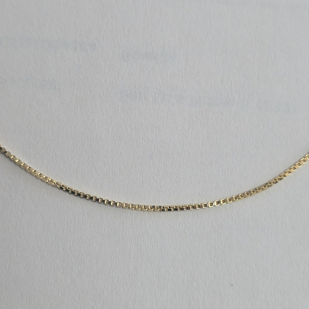 CADENA VENECIANO 14K 50 CM 1.6 GR (NUEVO)