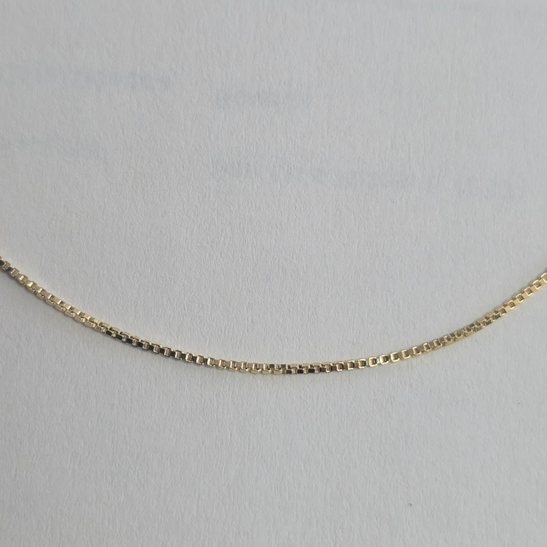 CADENA VENECIANO 14K 50 CM 1.6 GR (NUEVO)