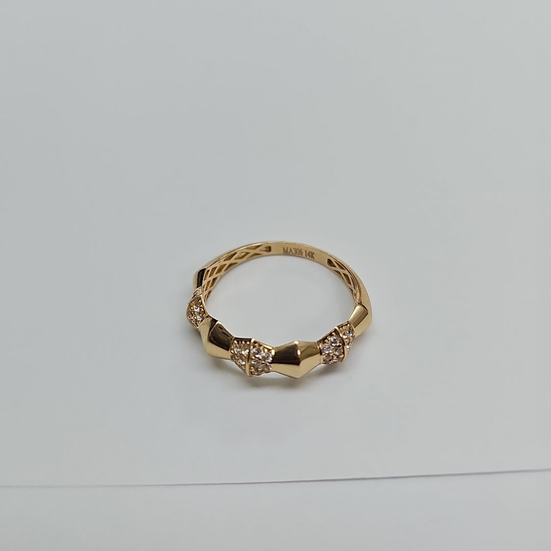ANILLOS DAMA ORO 14K 1.9 (NUEVO)