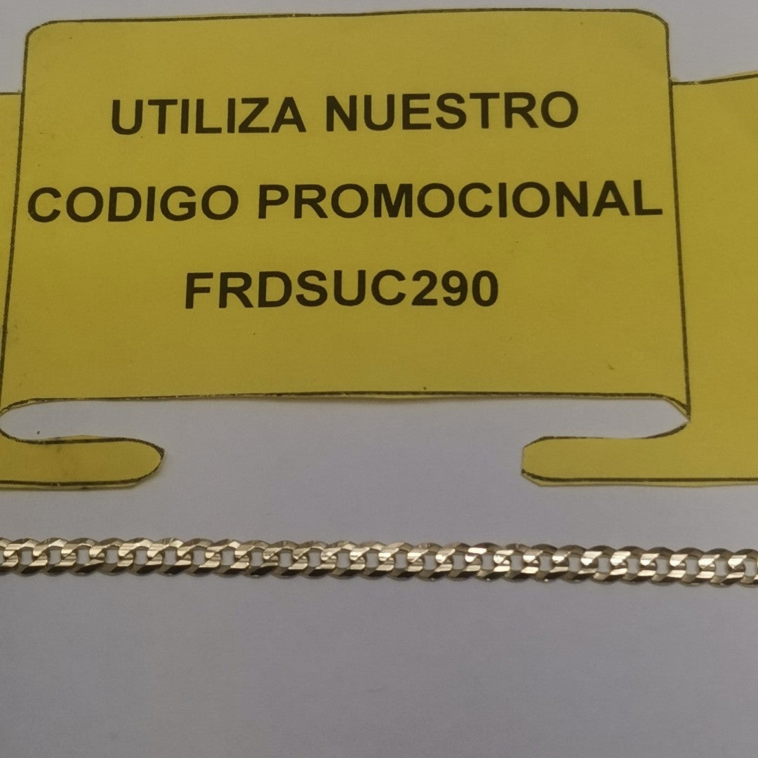 PULSERA BARBADA 14K 21 CM 3.7 GR (NUEVO)