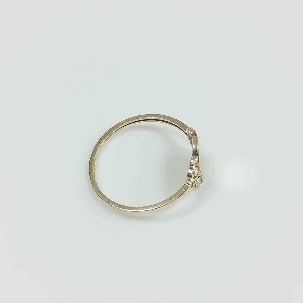 ANILLOS ANILLITO 10K TALLA 7 0.9 GR (NUEVO)