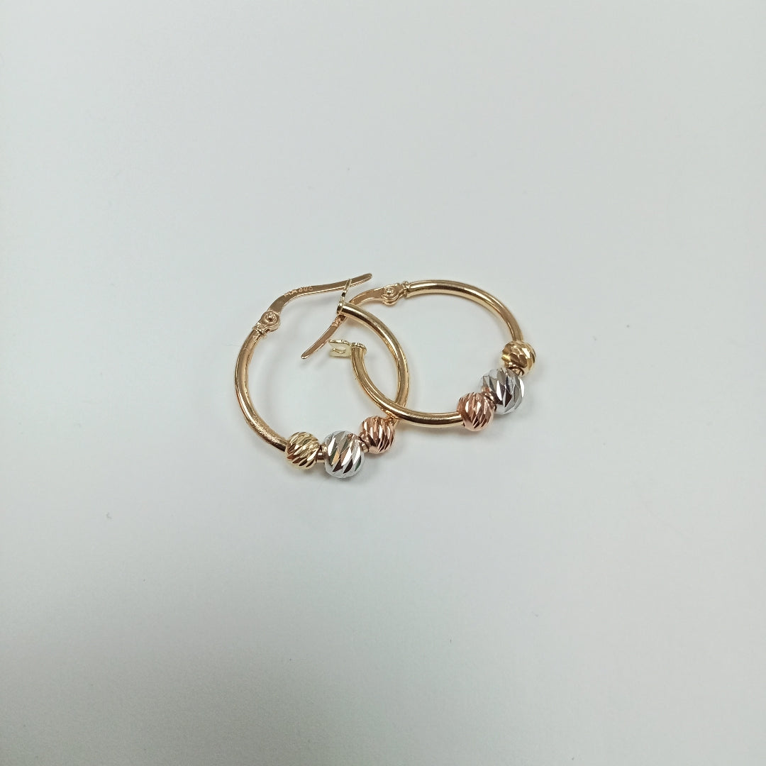 ARRACADAS ORO 14K 1.6 (NUEVO)