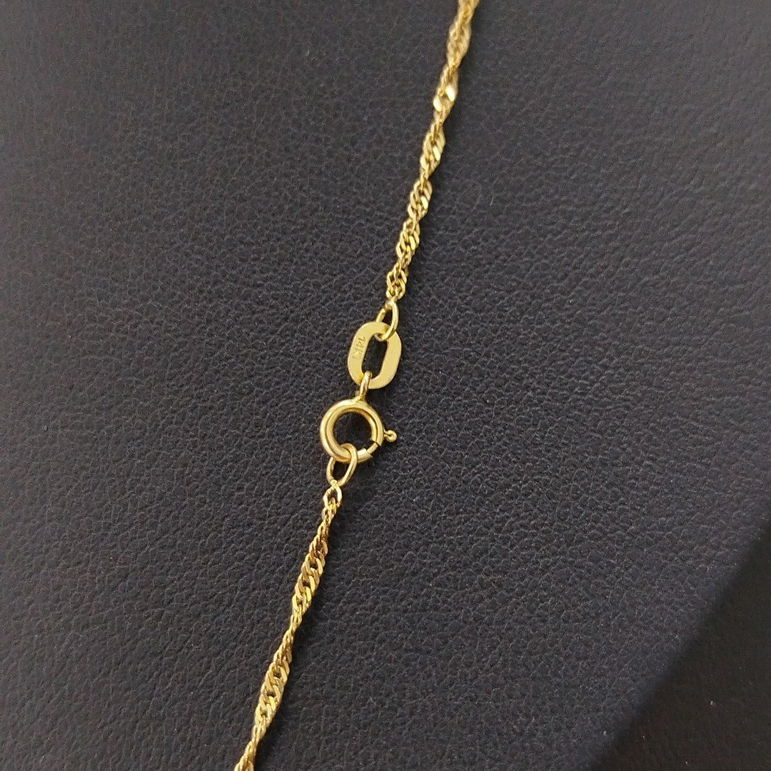 CADENA ORO 14 K 1.5 GRMS (SEMINUEVO)