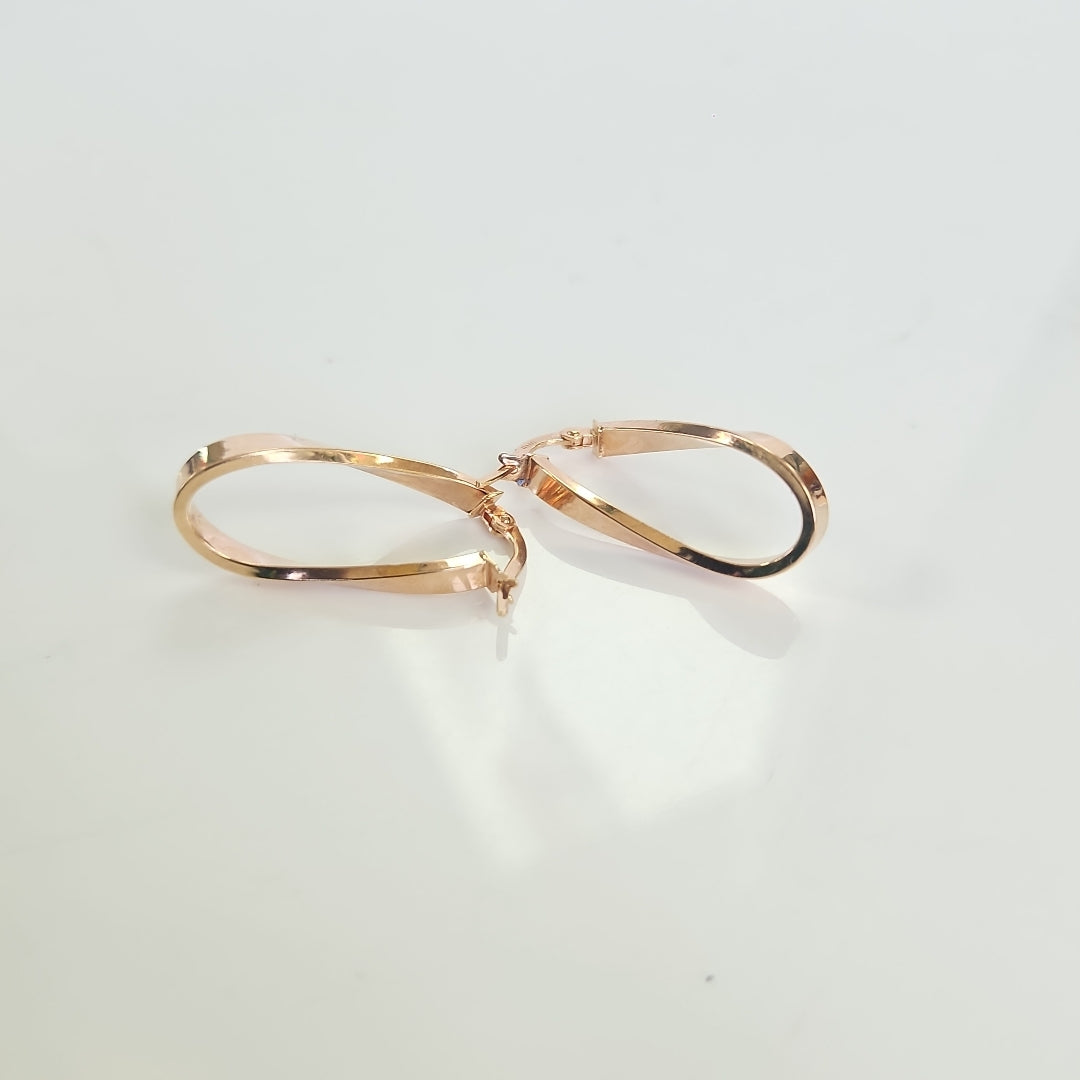 ARRACADAS PAR ORO 14 K 1,40 GRMS (SEMINUEVO)