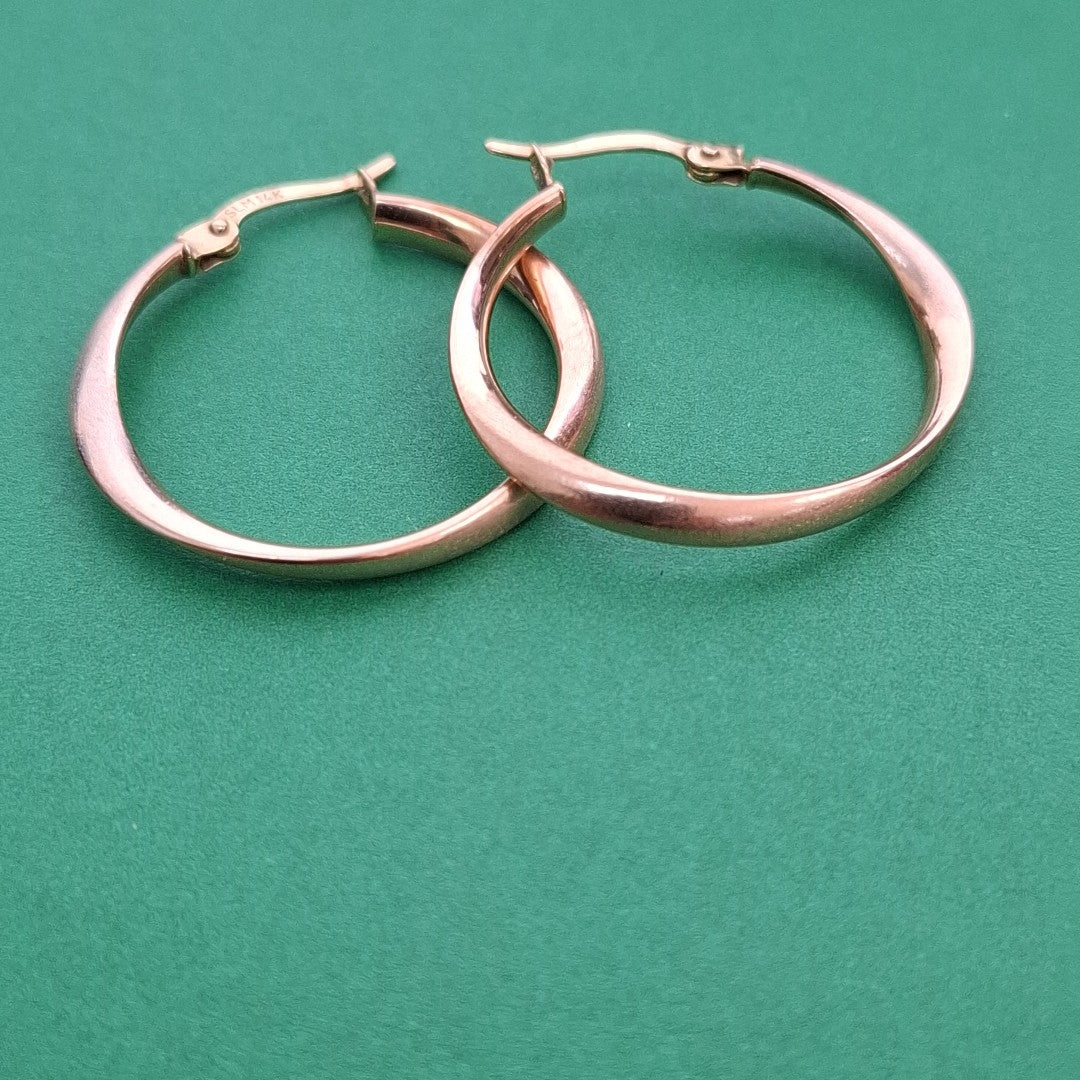 ARRACADAS PAR ORO 14 K 1,60 GRMS (SEMINUEVO)