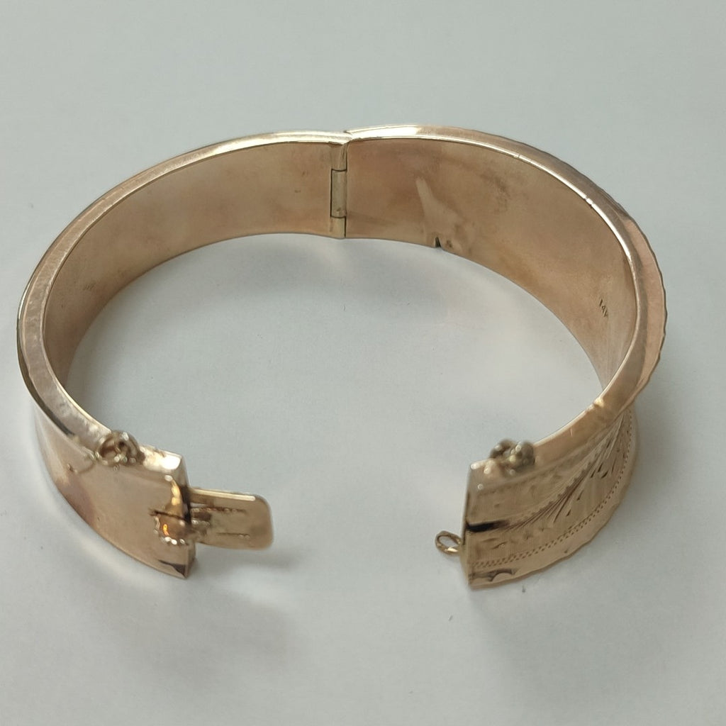 PULSERA RIGIDA ORO 8 K 35,00 GRMS (SEMINUEVO)