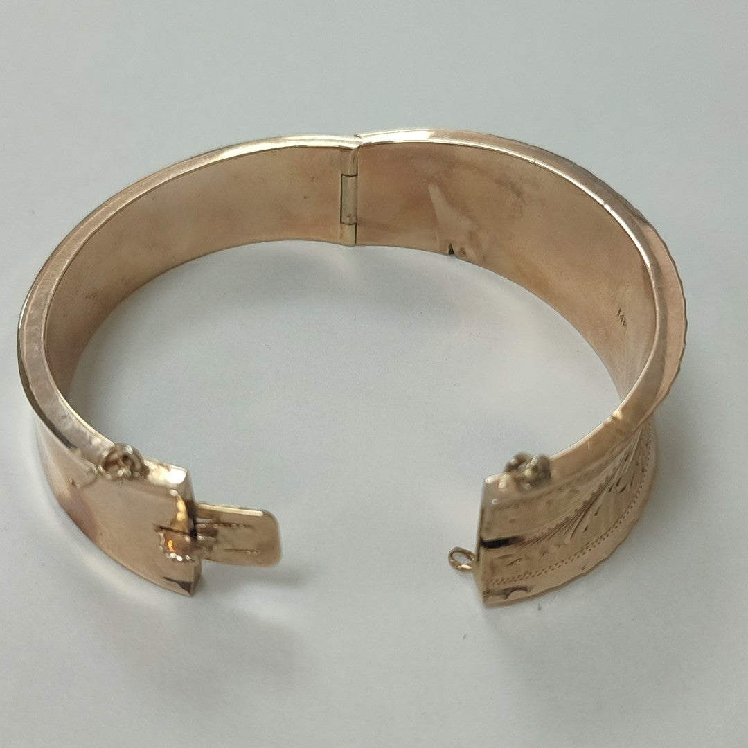 PULSERA RIGIDA ORO 8 K 35,00 GRMS (SEMINUEVO)