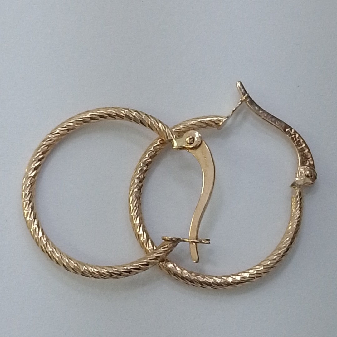 ARETES ARRACADAS 14K 1 GR (NUEVO)