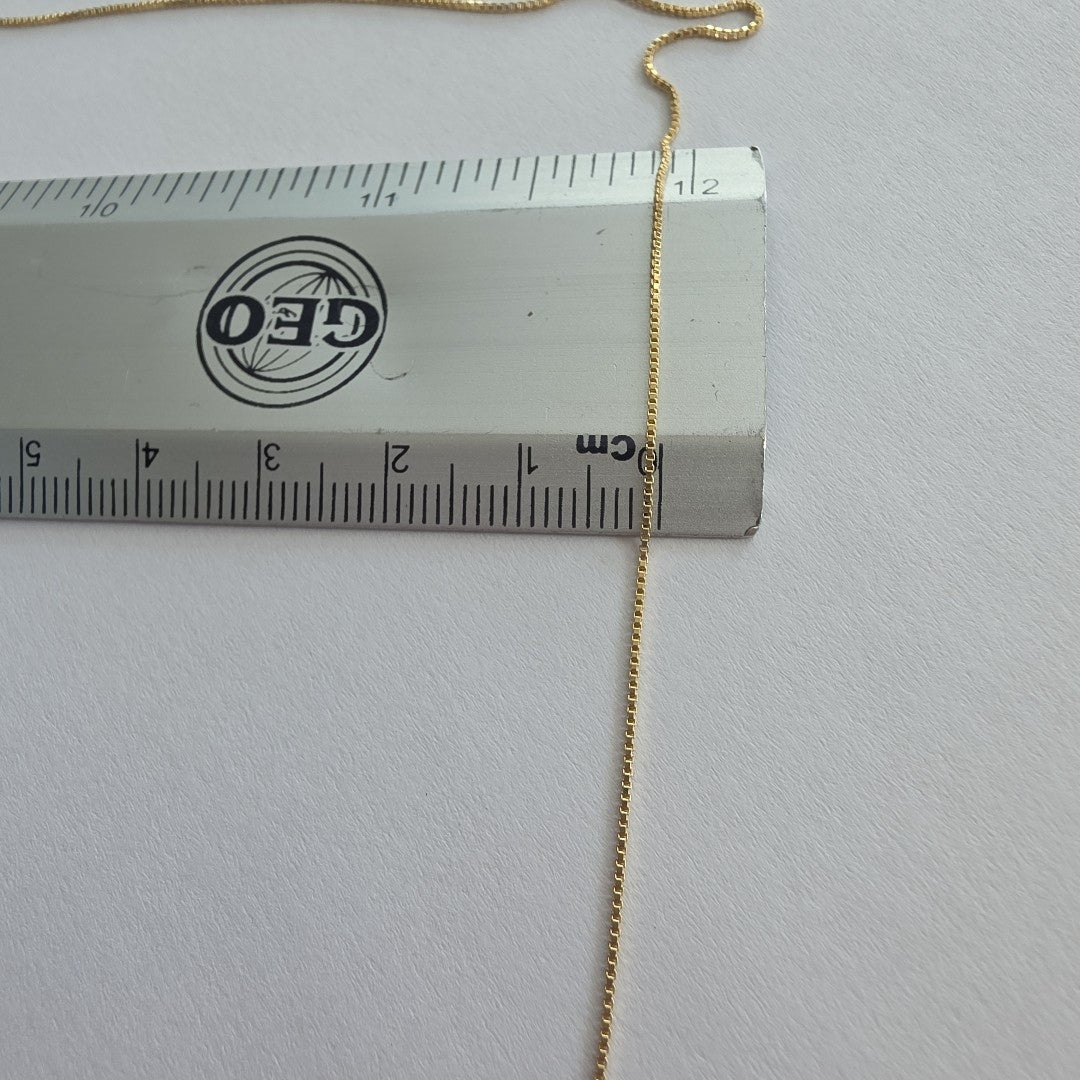 CADENA VENECIANO 14K 55 CM 1.7 GR (NUEVO)
