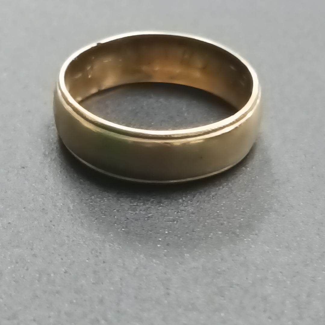 ARGOLLA ORO 14 K 1.8 GRMS (SEMINUEVO)