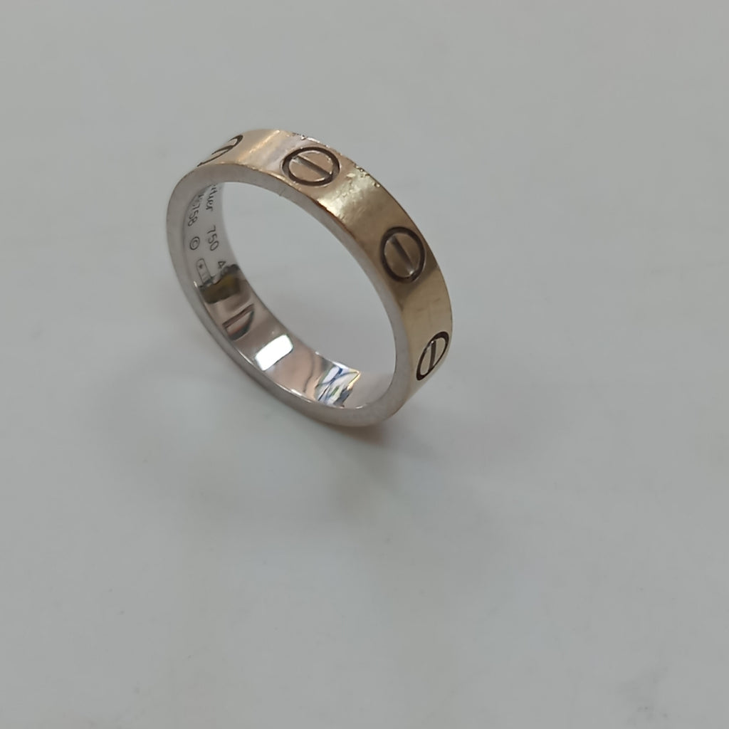 ARGOLLA ORO BLANCO 18 K 3.9 GRMS (SEMINUEVO)