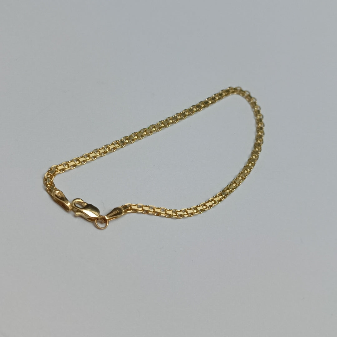 PULSERA BISMARK 14K 18 CM 2.4 GR (NUEVO)