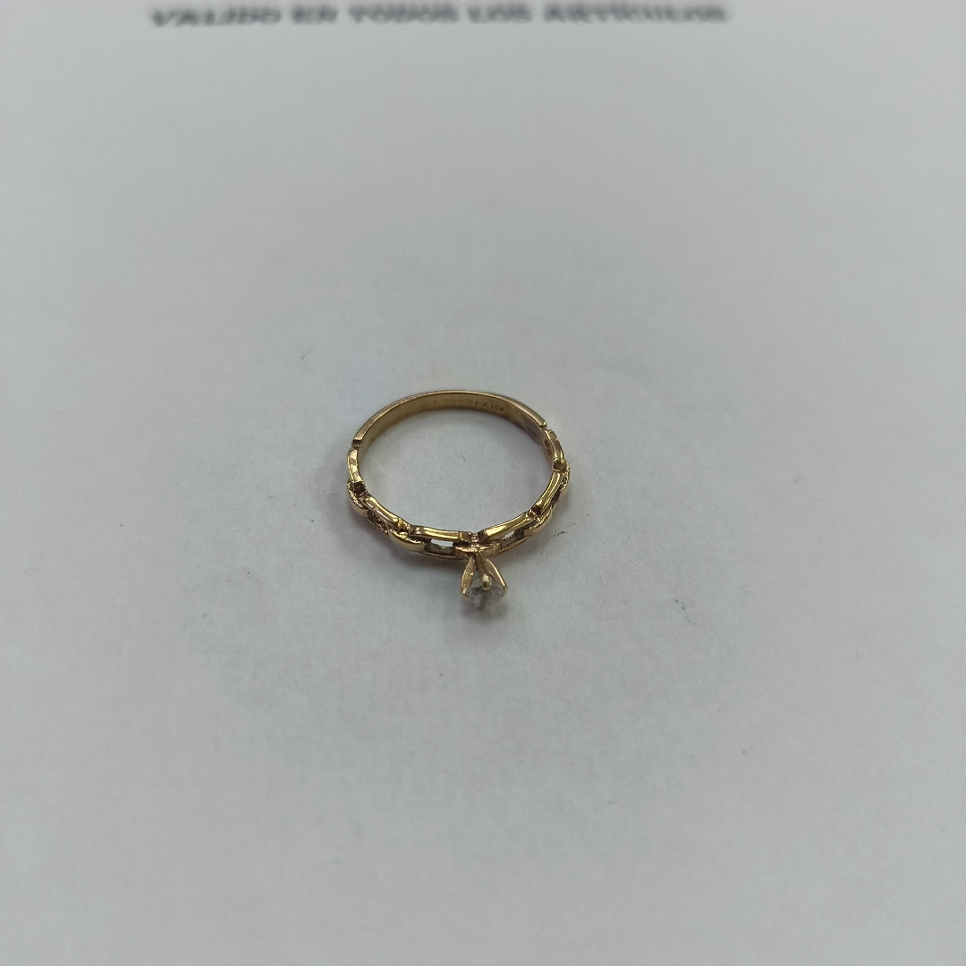 ANILLITO ORO 10 K 1.7 GRMS (SEMINUEVO)