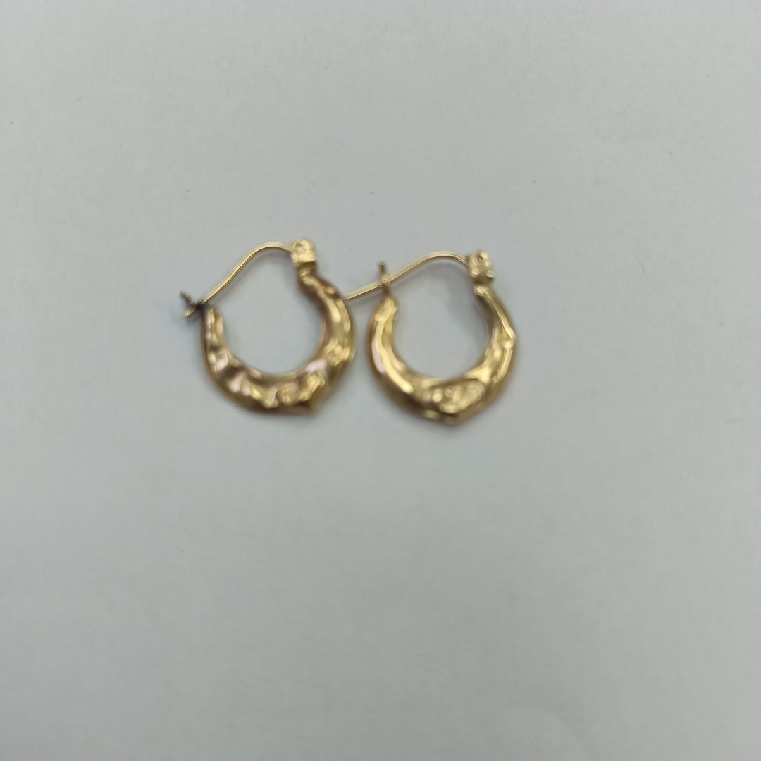 ARRACADAS PAR ORO 10 K 0.9 GRMS (SEMINUEVO)