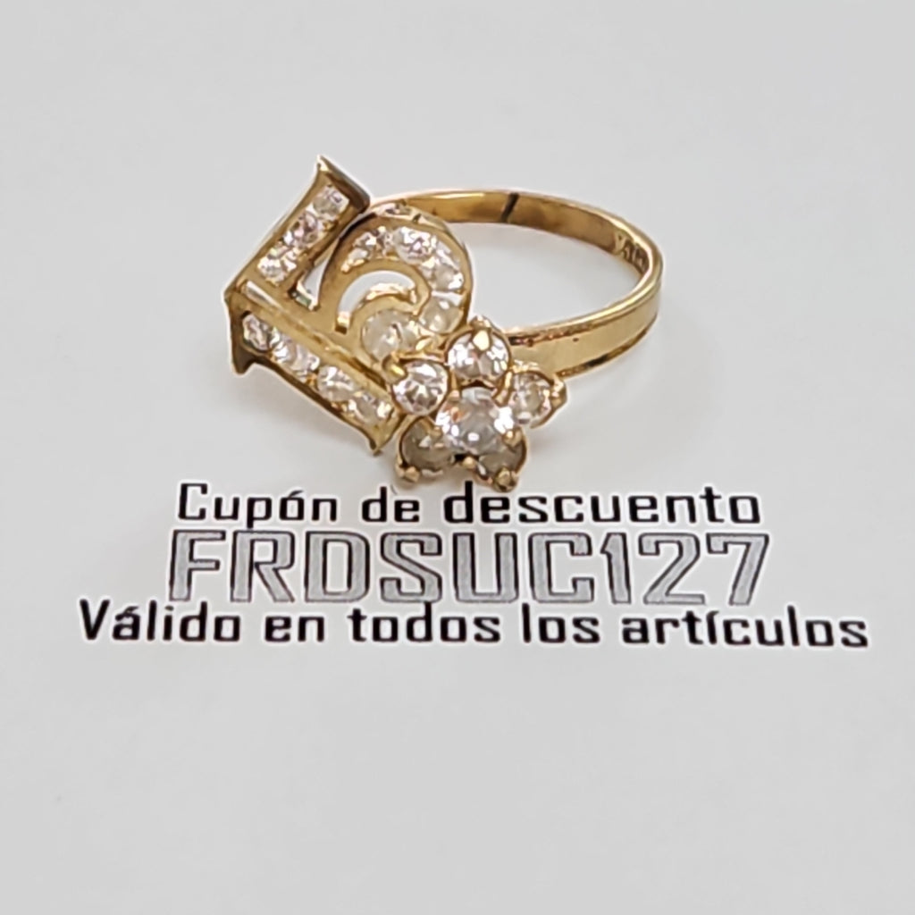 ANILLITO ORO 14 K 3.8 GRMS (SEMINUEVO)