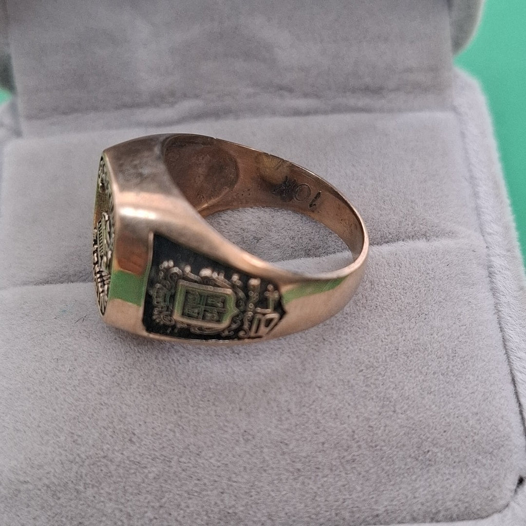 ANILLO DE GRADUACIÓN ORO 8 K 5.8 GRMS (SEMINUEVO)