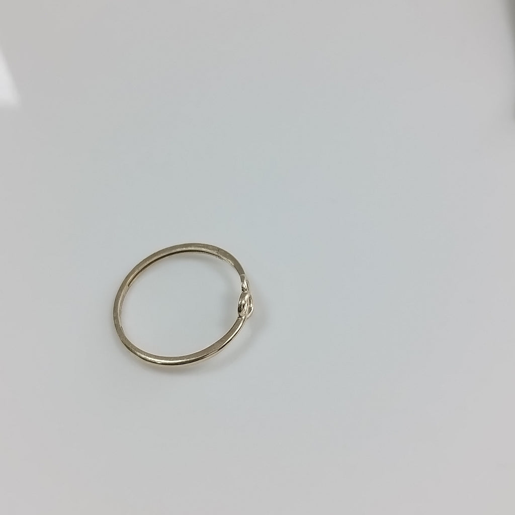 ANILLOS ANILLITO FIG CORAZON 10K TALLA 7 0.8 GR (NUEVO)