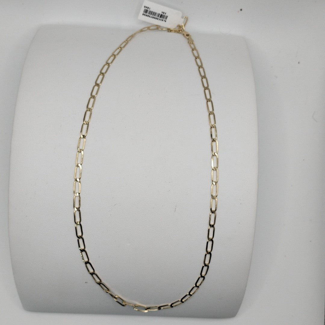 CADENA ESLABONES 14K 55 CM 9.9 GR (NUEVO)