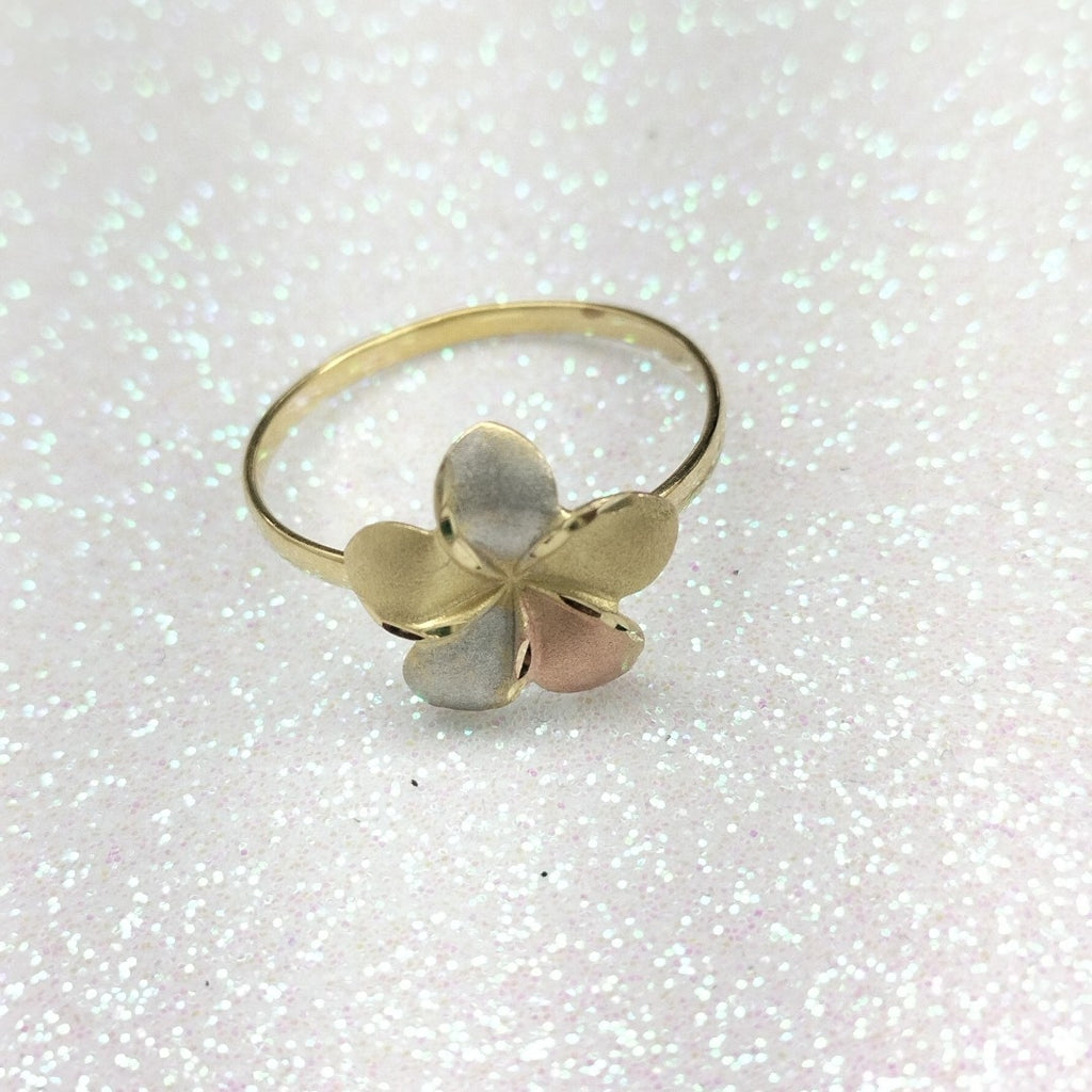 ANILLITO ORO COMBINADO 14 K 1,20 GRMS (SEMINUEVO)