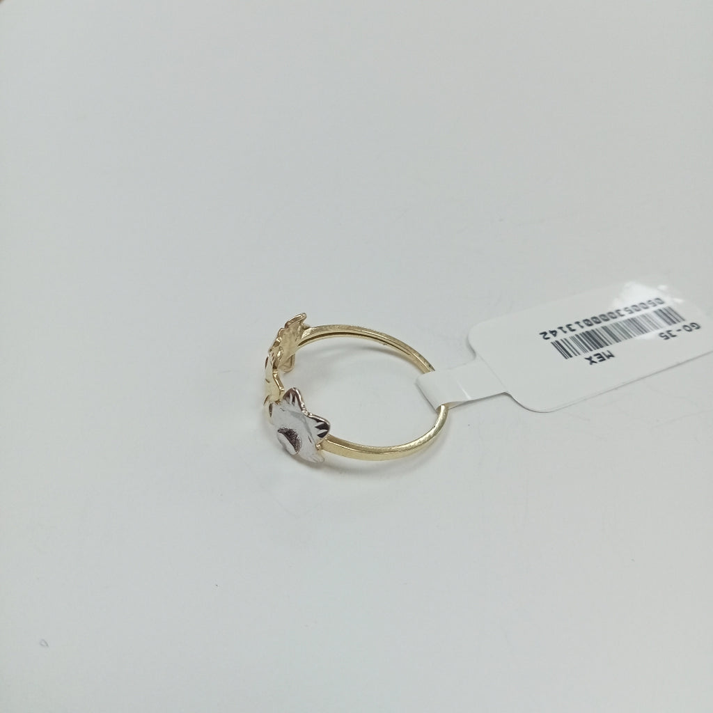 ANILLOS ANILLITO FIG FLORES 10K TALLA 8 1.2 GR (NUEVO)