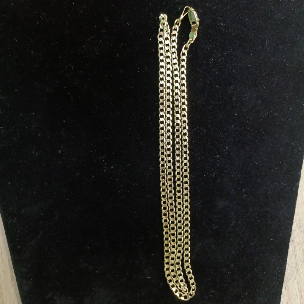 CADENA TEJIDO BARBADA 14K 60 CM 8.8 GR (NUEVO)