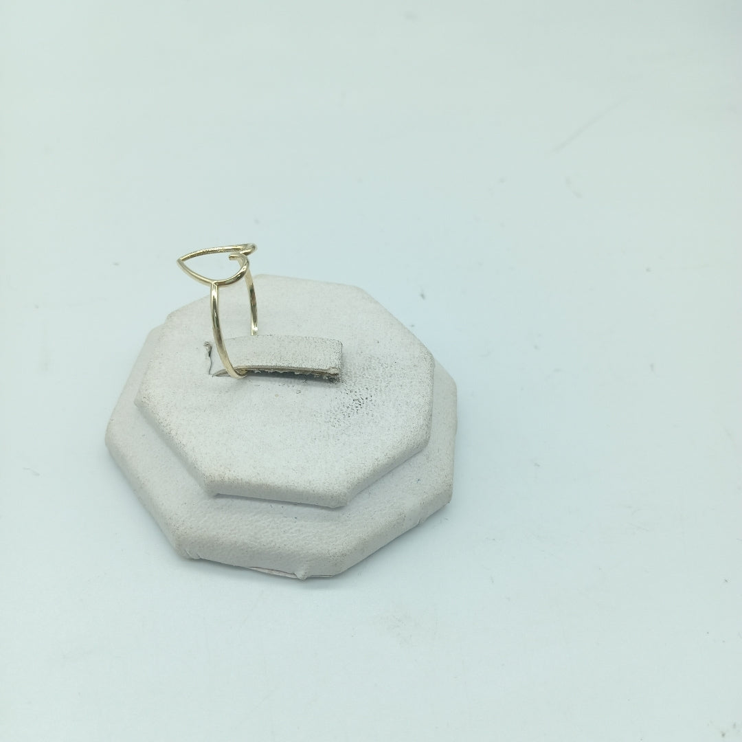 ANILLOS ANILLITO FIG CORAZON 10K TALLA 8 0.8 GR (NUEVO)