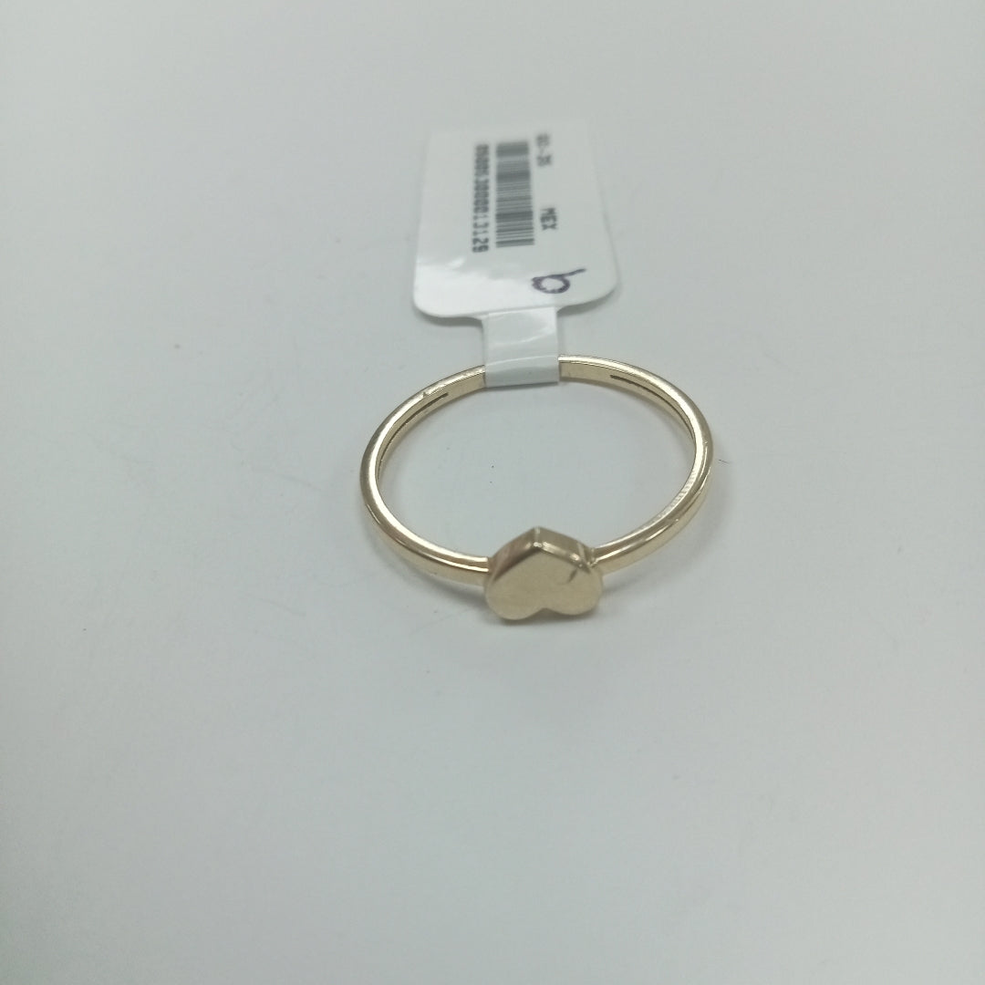 ANILLOS ANILLITO FIG CORAZON 10K TALLA 9 1.2 GR (NUEVO)