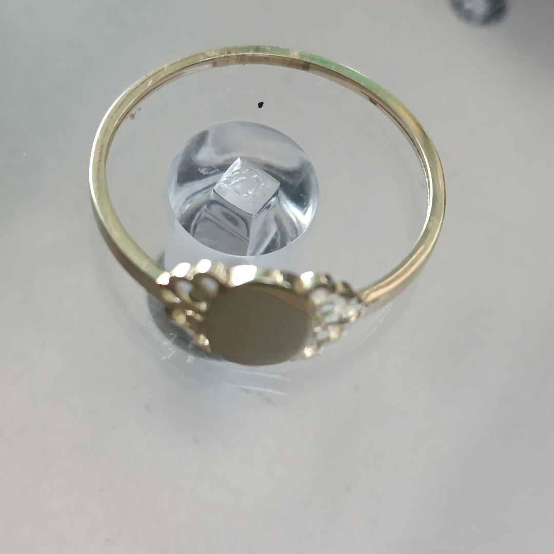 ANILLOS ANILLITO 10K TALLA 9 1 GR (NUEVO)
