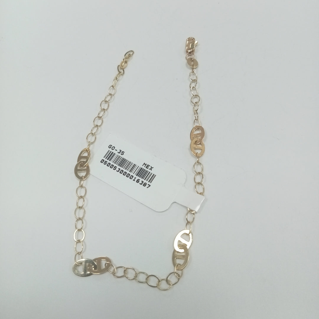 PULSERA ESPECIAL 14K 21 CM 1.8 GR (NUEVO)