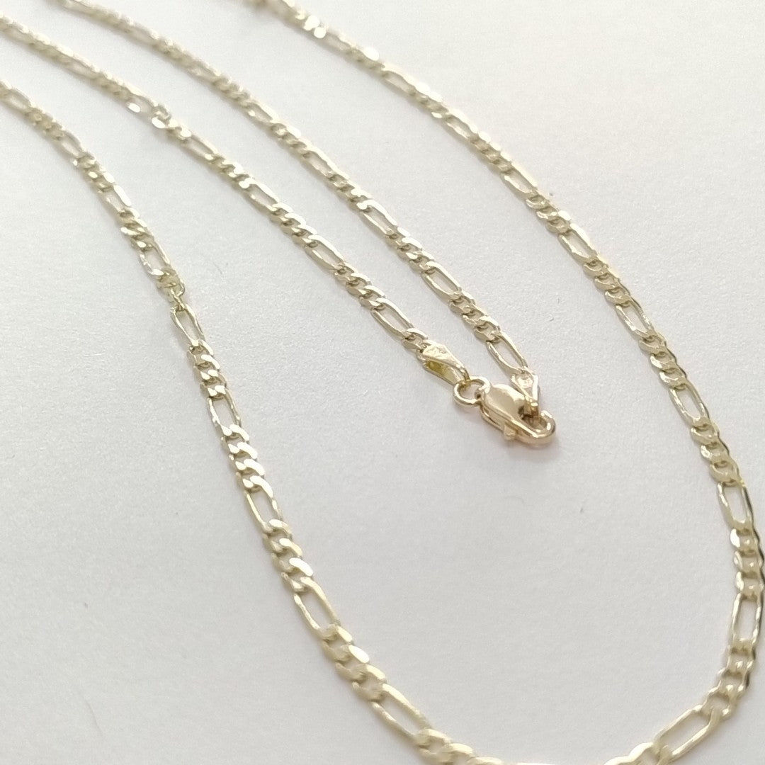 CADENA 3X1 14K 55 CM 5 GR (NUEVO)