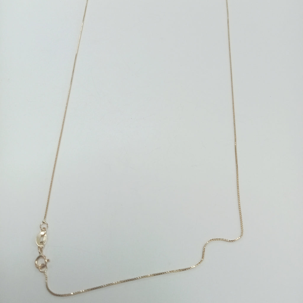 CADENA VENECIANO 14K 55 CM 1.8 GR (NUEVO)