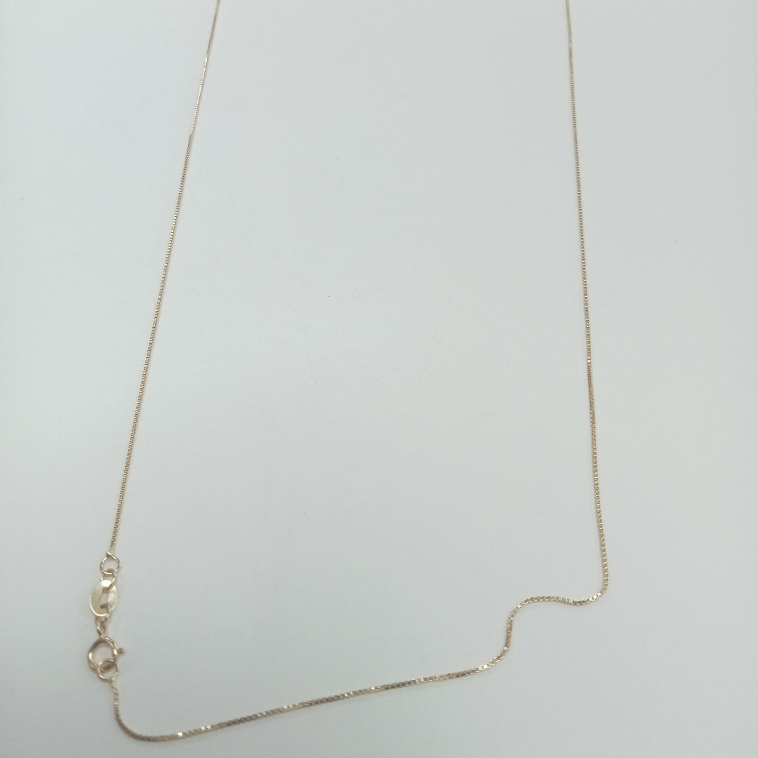 CADENA VENECIANO 14K 55 CM 1.8 GR (NUEVO)