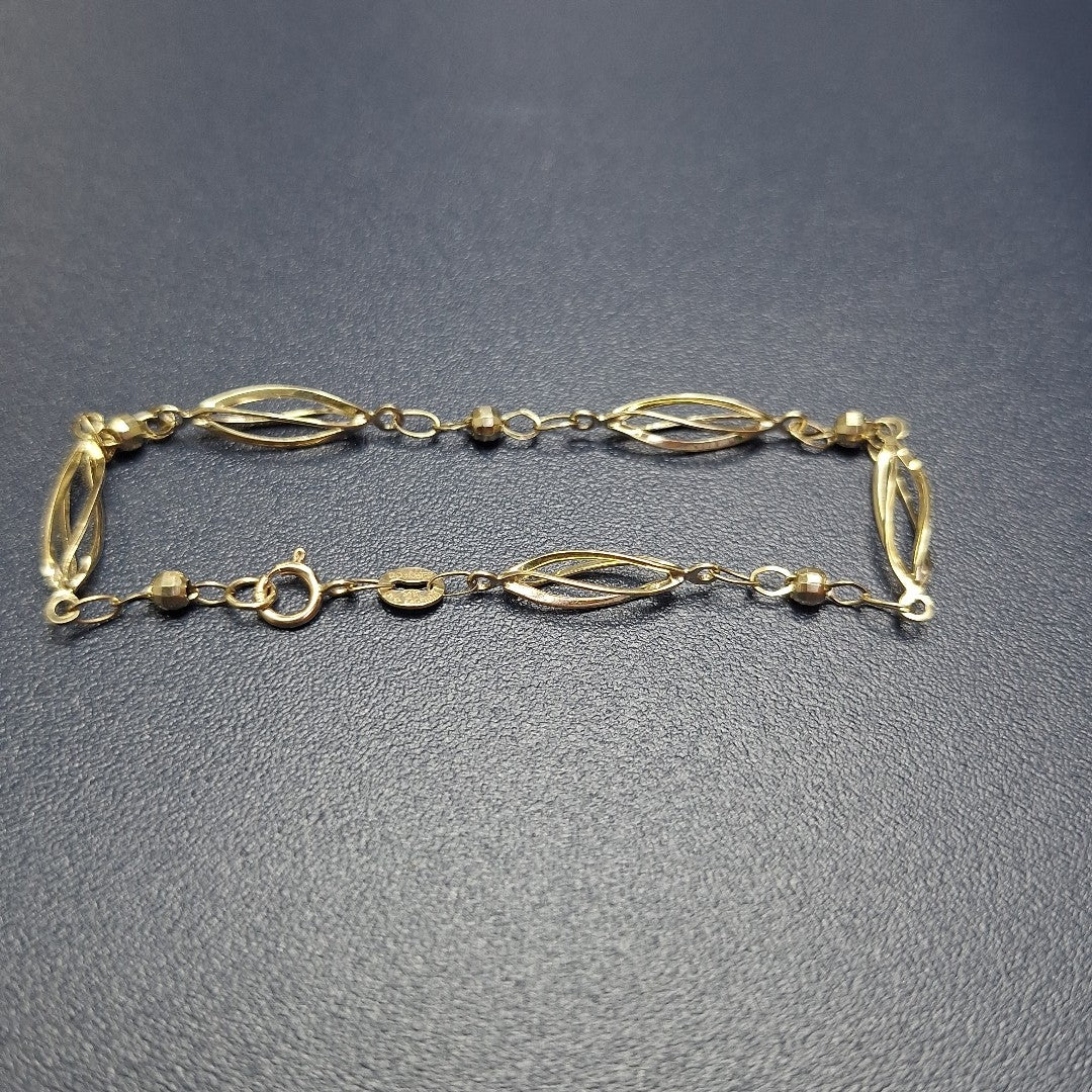 PULSERA ESPECIAL 14K 18 CM 2.1 GR (NUEVO)