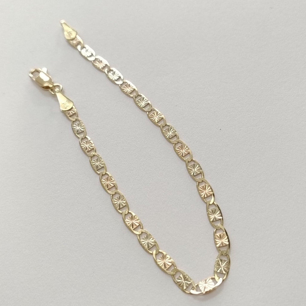 PULSERA GUCHI 14K 18 CM 2.9 GR (NUEVO)