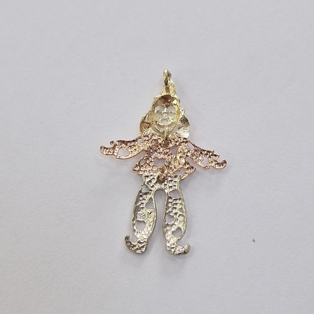 DIJE ORO,ORO COMBINADO 10 K 2,30 GRMS (SEMINUEVO)