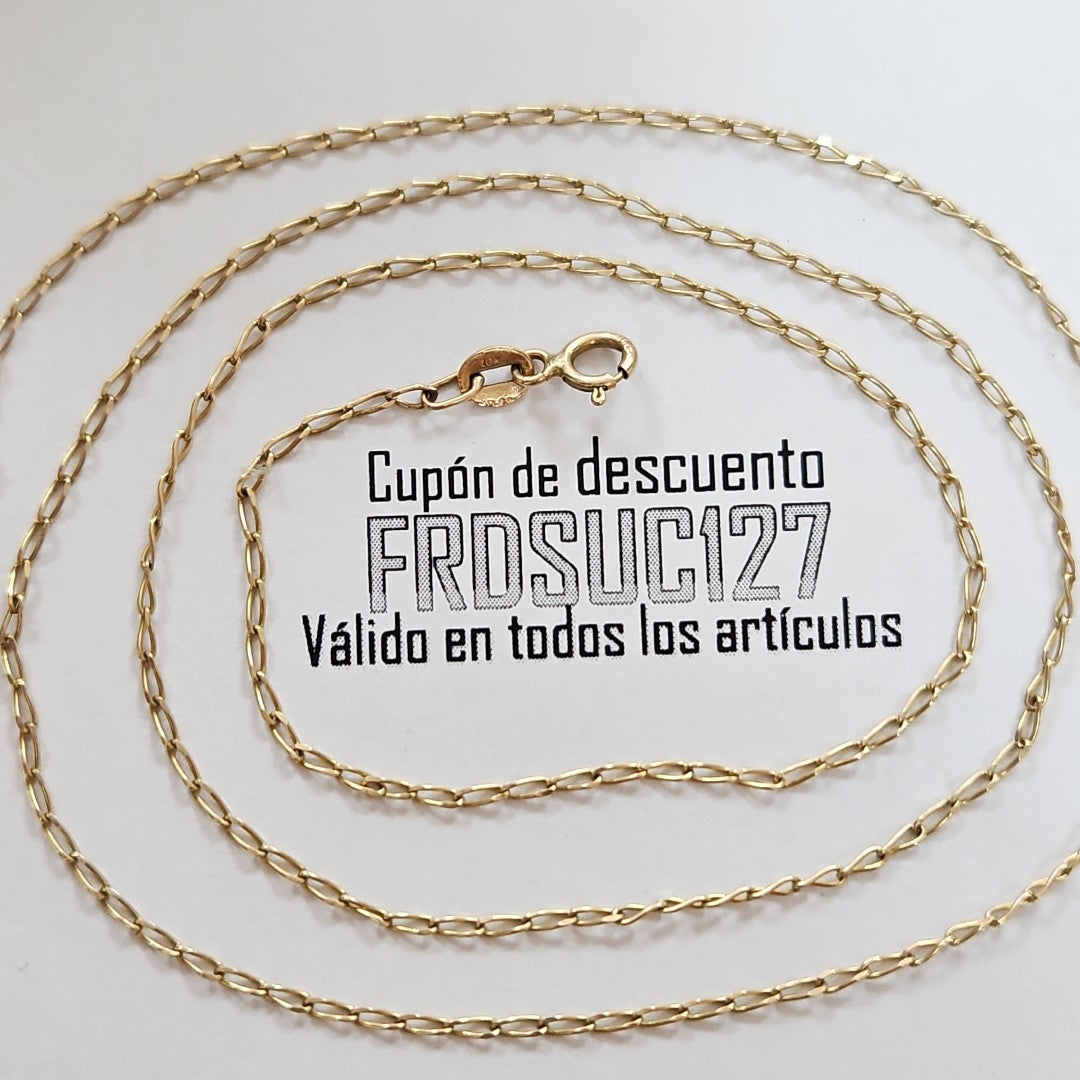 CADENA ORO 10 K 1.9 GRMS (SEMINUEVO)