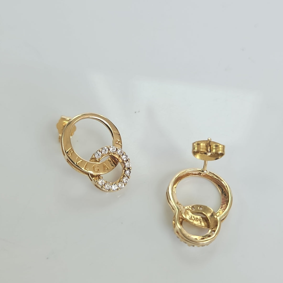 BROQUELES PAR ORO 14 K 3,30 GRMS (SEMINUEVO)