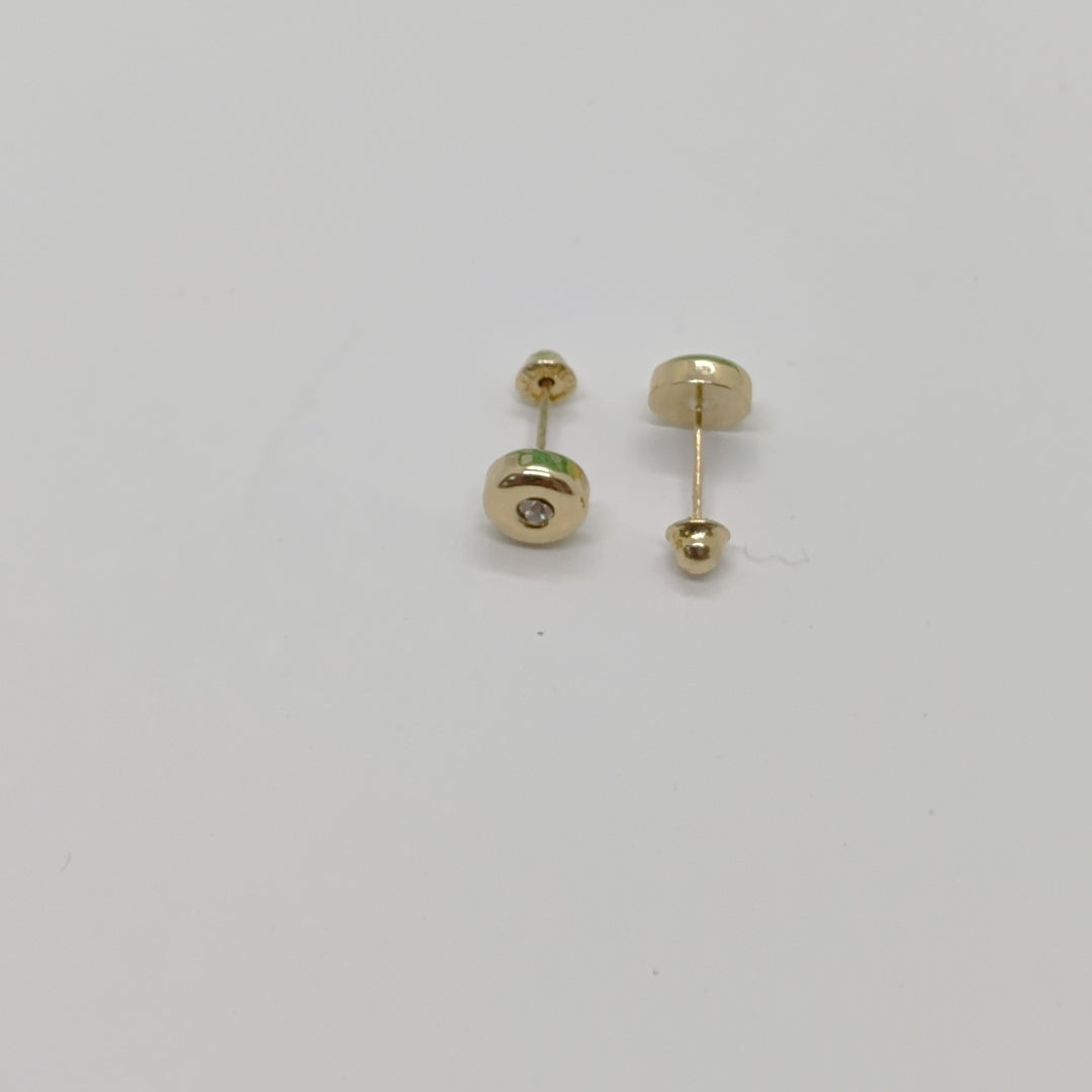 BROQUELES BROQUEL C CIRCONIA 14K 0.27 GR (NUEVO)