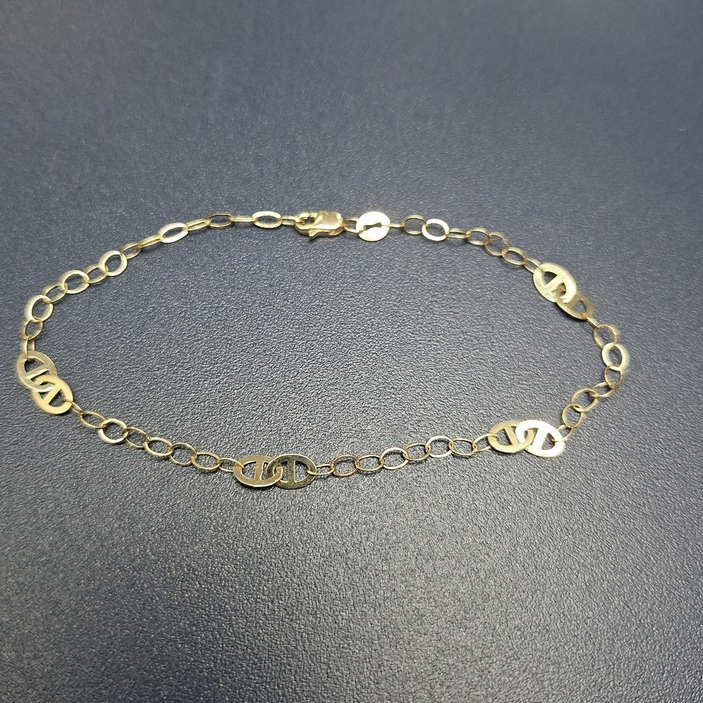 PULSERA ESPECIAL 14K 21 CM 1.8 GR (NUEVO)